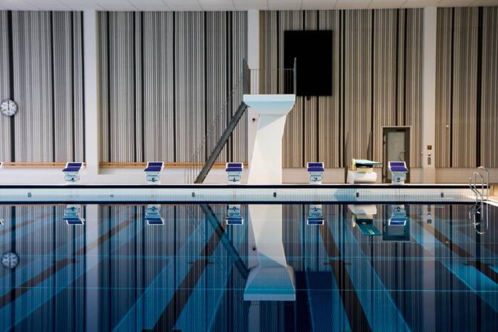 Svømmehallen er en av Sveriges mest moderne og tilbyr alt dere trenger for effektiv trening