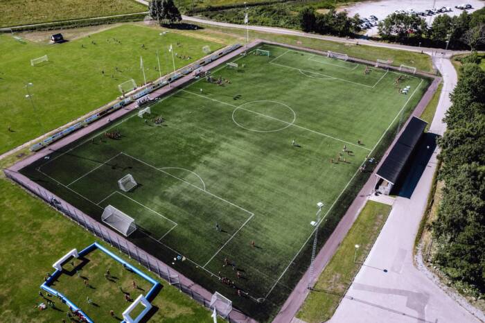 IFK Vallas nyanlagte kunstgressbane